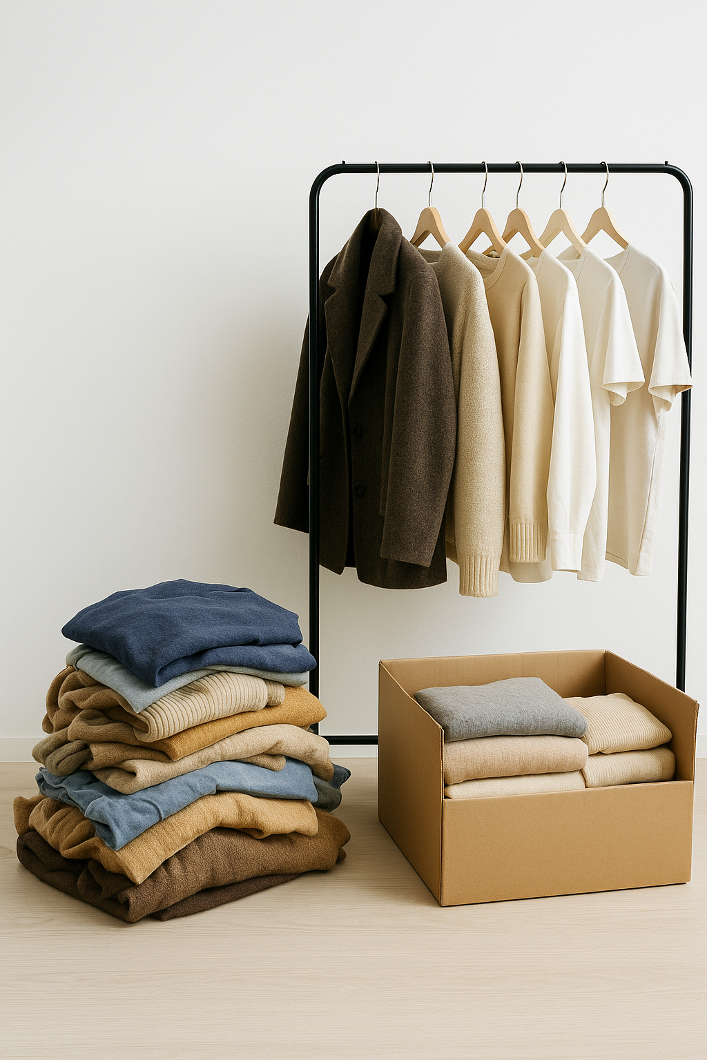 👕衣類の買取の画像